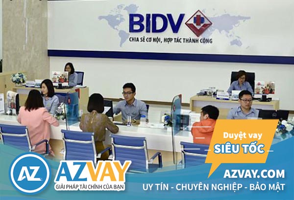 Khách hàng vay tín chấp theo lương tại BIDV