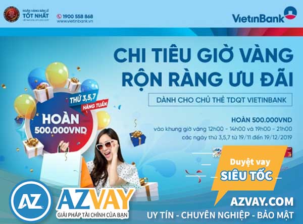 hướng dẫn làm thẻ tín dụng vietinbank