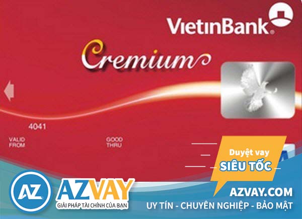 Thẻ Vietinbank Cremium Visa Chuẩn