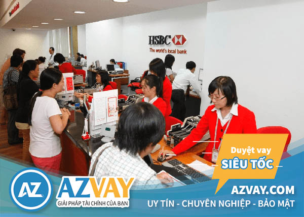 Rút tiền thẻ tín dụng ngân hàng HSBC tại quầy giao dịch