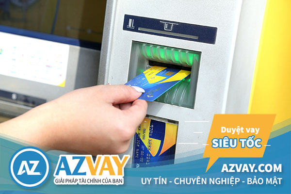 Rút tiền thẻ tín dụng PVcombank tại cây ATM