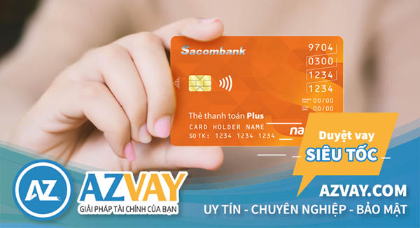 Thẻ tín dụng Sacombank hoàn toàn có thể rút được tiền mặt